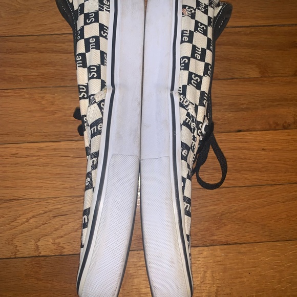 Supreme x Van Checkered Vans Sneakers 9 Men’s/ 10.5 Women’s - Picture 7 of 7